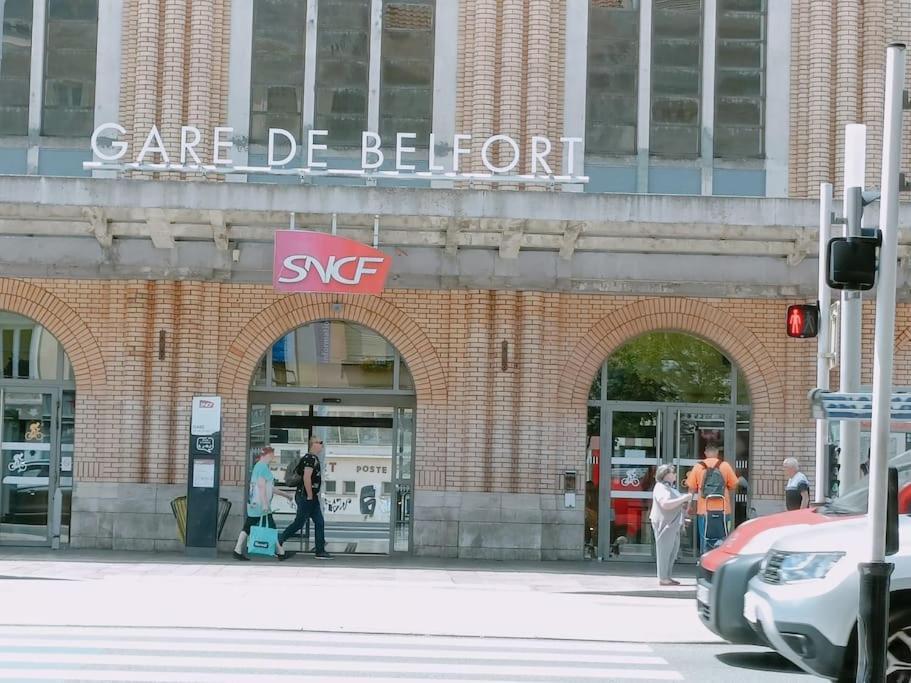 Spacieux T2 Cosy En Face De La Gare Avec Garage ! Belfort Bagian luar foto